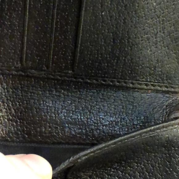 M GUCCI Men GG Trifold Canvas Jacquard Wallet Brown Leather - Picture 13 of 17